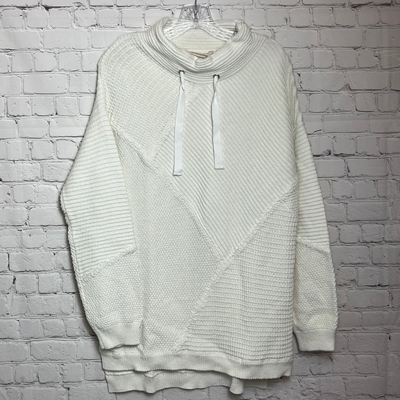 Soft Surroundings Comfy Place Cotton Sweater - Picture 1 of 13